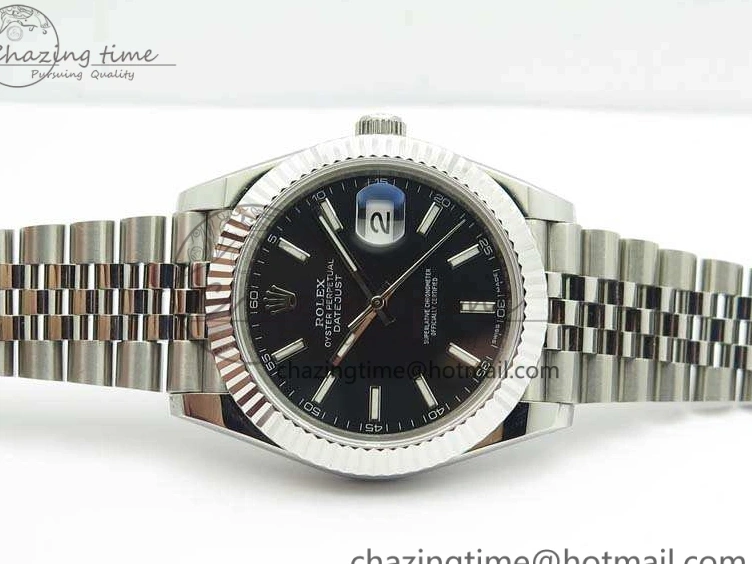 MiroTime 0510 SmartChoice DateJust II 40mm BP Maker Best Edition Black Dial On New Version Jubilee Bracelet A 3538